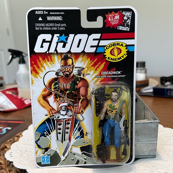 Hasbro G.I. Joe Dreadnok Action Figure - Black, Blue, Green - Picture 1 of 5